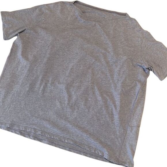 Lululemon Blue Better Each Day Round Neckline Short Sleeves Size Large - Picture 1 of 7